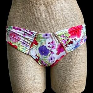 Malai Floral Bikini Bottom Medium NWOT